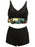 Printed Wide Strap Two-Piece Swim Set - Byyde