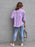 Distressed Drop Shoulder Denim Jacket - Byyde