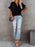 Full Size Oversized Notched Casual Shirt Plus Size - Byyde