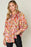 Double Take Full Size Printed Button Up Long Sleeve Shirt - Byyde