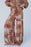 Geometric High Waist Wide Leg Pants - Byyde