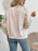 Lace Baseball Collar Zip Up Jacket - Byyde