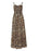 Full Size Leopard Print Spaghetti Strap Maxi Dress Plus Size - Byyde