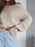 Boat Neck Drop Shoulder Sweater - Byyde