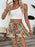 Tropical Print High Waist Shorts - Byyde