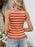 Striped Round Neck Tank - Byyde
