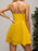 Layered Sweetheart Neck Bow Front Mini Cami Dress - Byyde