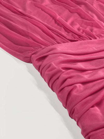 Ruched Maxi Cami Dress - Byyde