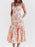 Floral Print Sweetheart Neck Midi Dress - Byyde