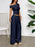One Shoulder Top and Wide Leg Pants Set - Byyde