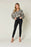 Double Take Full Size Printed Ruffle Trim Balloon Sleeve Shirt - Byyde