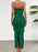 Devine Ruffled Slit Back Tube Maxi Dress - Byyde