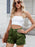 High Waist Utility Pocket Denim Shorts - Byyde