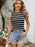 Striped Round Neck Tank - Byyde