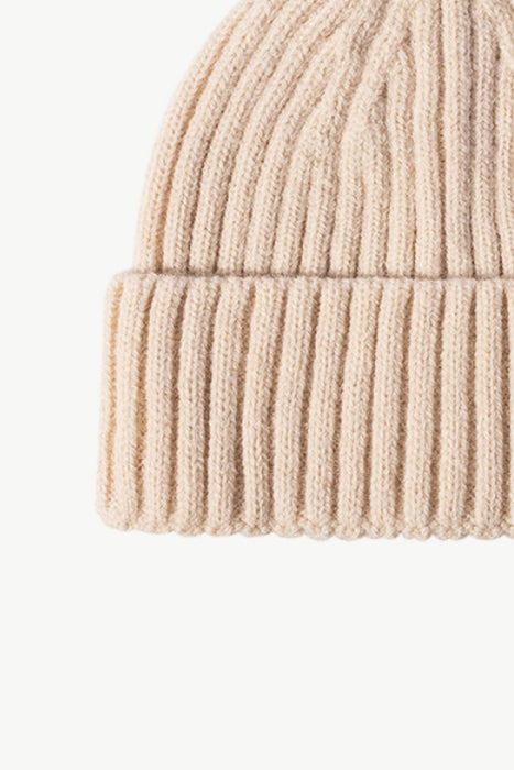 Rib-Knit Cuff Beanie - Byyde