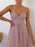 Sweetheart Neck Tulle Midi Dress - Byyde