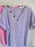 Textured V-Neck Short Sleeve Top - Byyde