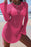 Hollow Out Bell Sleeve Drawstring Knit Cover Up Dress - Byyde