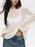 Oversized Drop Shoulder Sheer Knit Top - Byyde