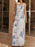 Printed Square Neck Cami Maxi Dress - Byyde