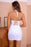 Sequin Lace-Up Halter Neck Slit Dress - Byyde
