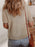 Round Neck Short Sleeve Sweater - Byyde