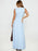 Plaid Tie Front Sleeveless Maxi Dress - Byyde