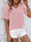 Mandy V-Neck Dropped Shoulder T-Shirt - Byyde