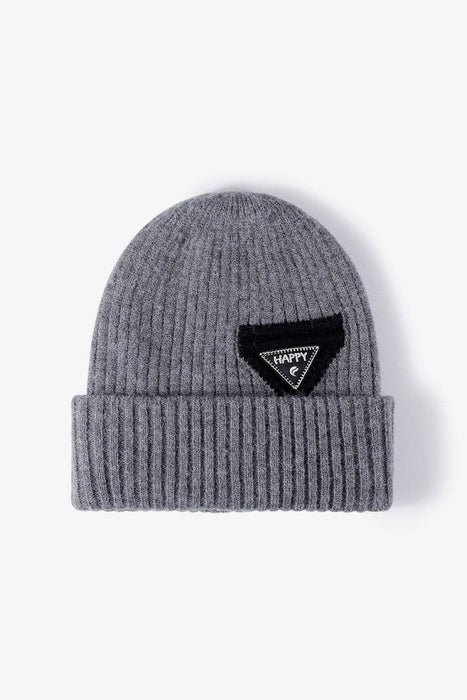 HAPPY Contrast Beanie - Byyde