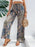 Printed Wide Leg Pants - Byyde