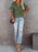 Full Size Oversized Notched Casual Shirt Plus Size - Byyde