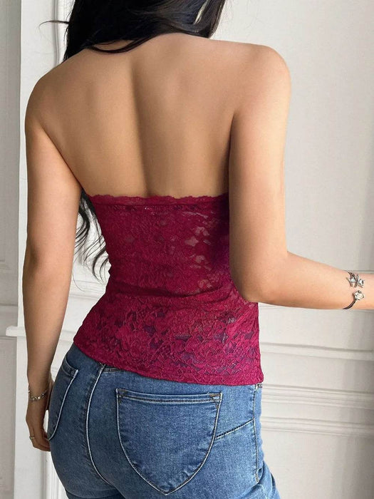 Devine Lace Tube Top - Byyde