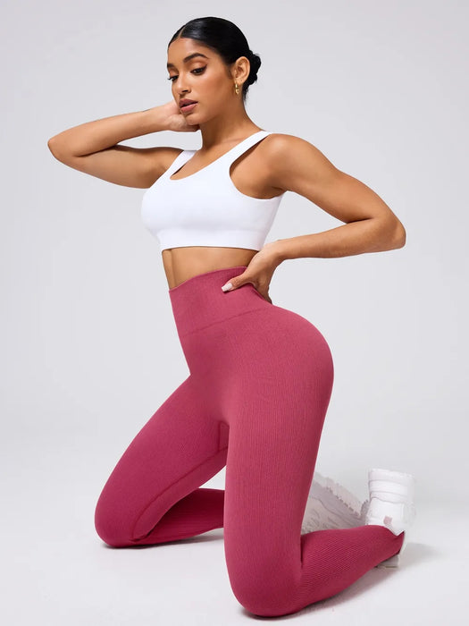 High Waist Stirrup Active Leggings - Byyde