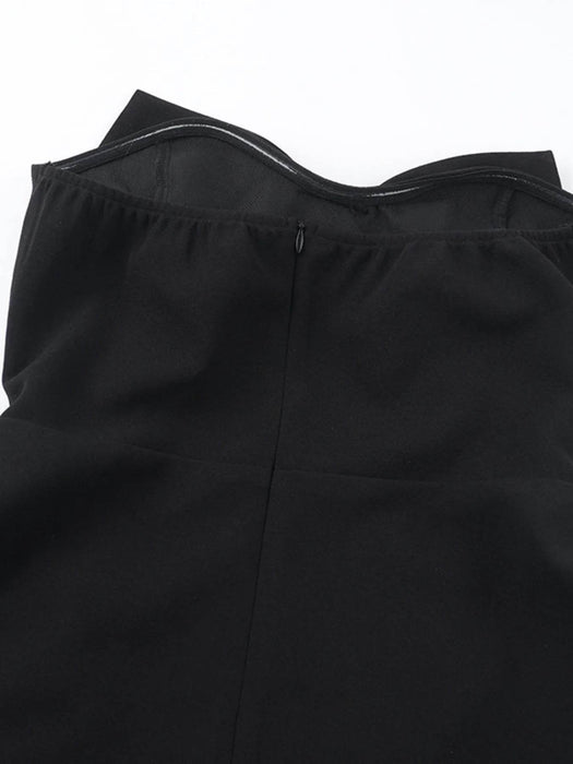 Bow Tube A-Line Mini Dress - Byyde