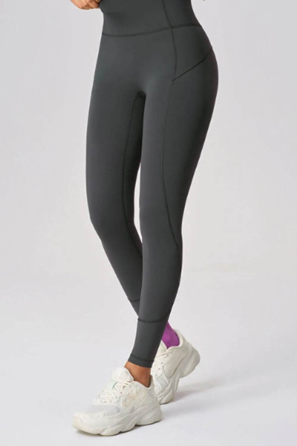 High Waist Active Leggings - Byyde