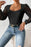 Eyelet Lace Long Sleeve Bodysuit - Byyde