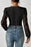 Eyelet Lace Long Sleeve Bodysuit - Byyde