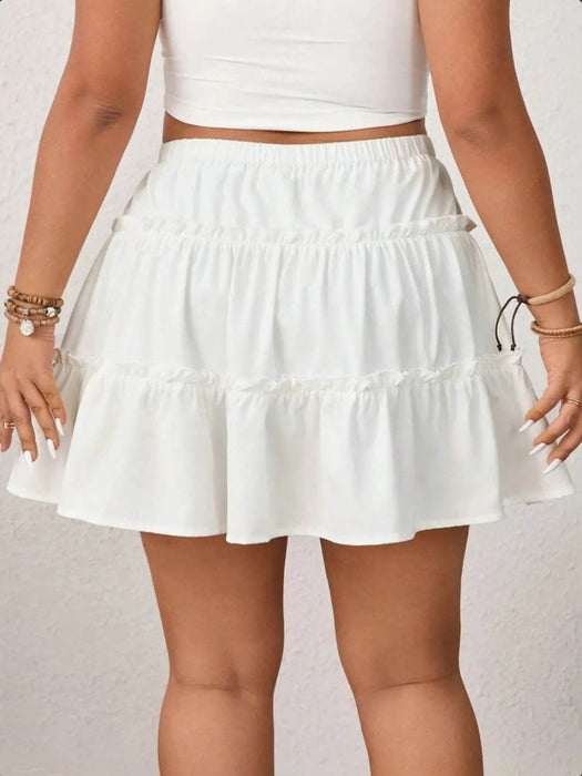 Frill Tiered Skort - Byyde