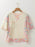 Floral Round Neck Relaxed Fit T-Shirt - Byyde