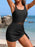 Asymmetrical Wide Strap One-Piece Swimwear - Byyde