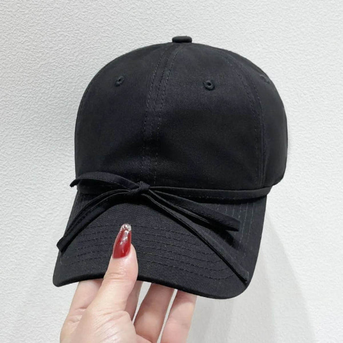 Bow Solid Color Baseball Cap - Byyde