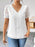 Swiss Dot Short Sleeve Blouse - Byyde