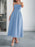 Strapless A-Line Midi Dress with Pockets - Byyde