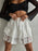 Lace Tiered Mini Skirt - Byyde