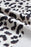 Leopard Color Block V-Neck Blouse - Byyde