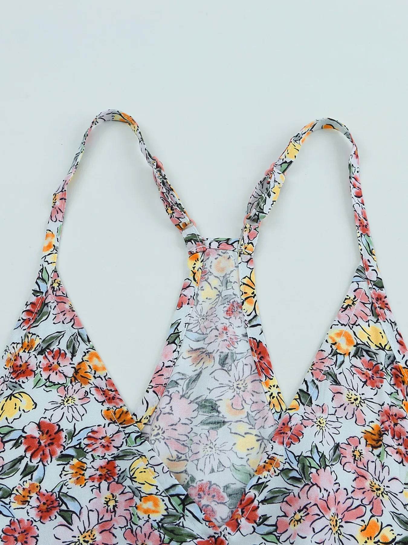 Floral Print Halter Cami - Byyde