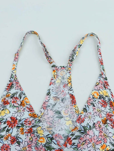 Floral Print Halter Cami - Byyde