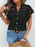 Swiss Dot Cutout Button Down Shirt - Byyde