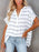 Full Size Oversized Notched Casual Shirt Plus Size - Byyde