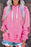 Distressed Drawstring Long Sleeve Hoodie - Byyde